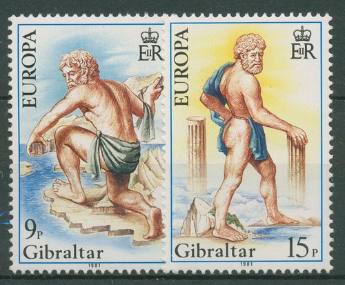 Gibilterra 1981 europa cept - 1981,