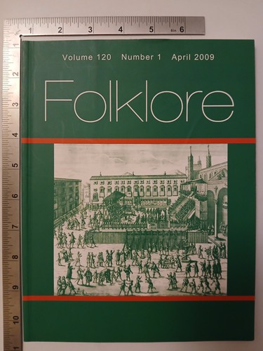Folklore volume 120 number - folklore, 1