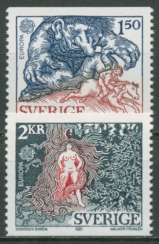 Svezia 1981 europa cept - 1981,