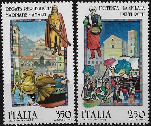 Italia mnh 1985 folklore - mnh**,