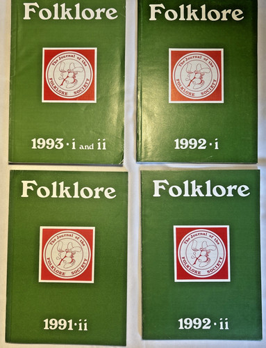 Folklore society journal - 4,