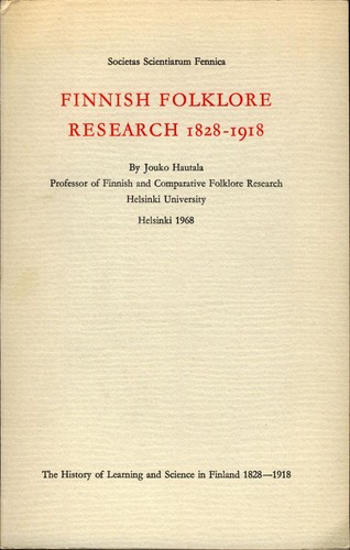 Finnish folklore research - folklore,