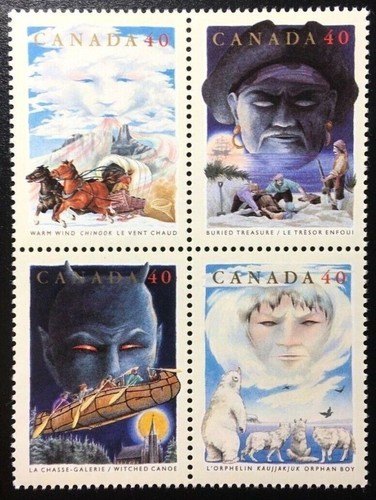 Canada stamps block - block,