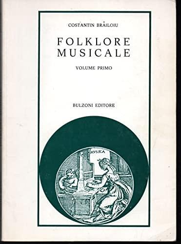Folklore musicale volume - folklore,