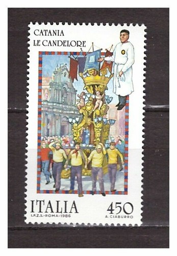 Italia mnh 1986 folklore - italia,