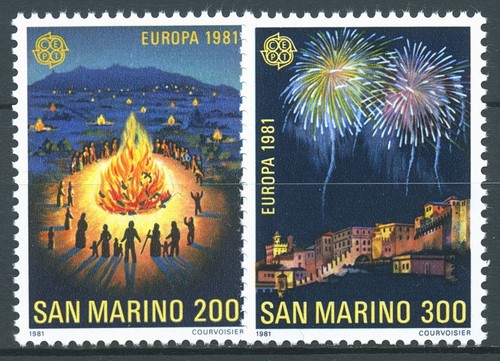 San marino 1981 europa - marino, cept